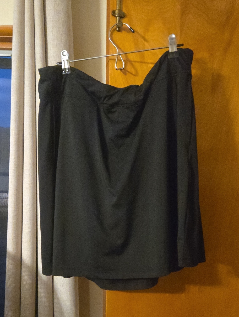 Yogipace Black Skort for Women